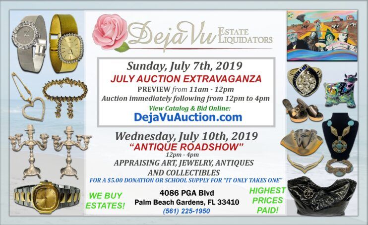 July Auction Extravaganza!